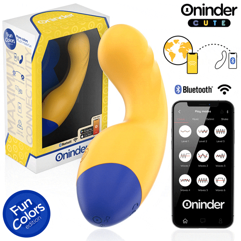 ONINDER CUTE - LOVE BUDDY VIBRATORE PUNTO G CON APP GRATUITA