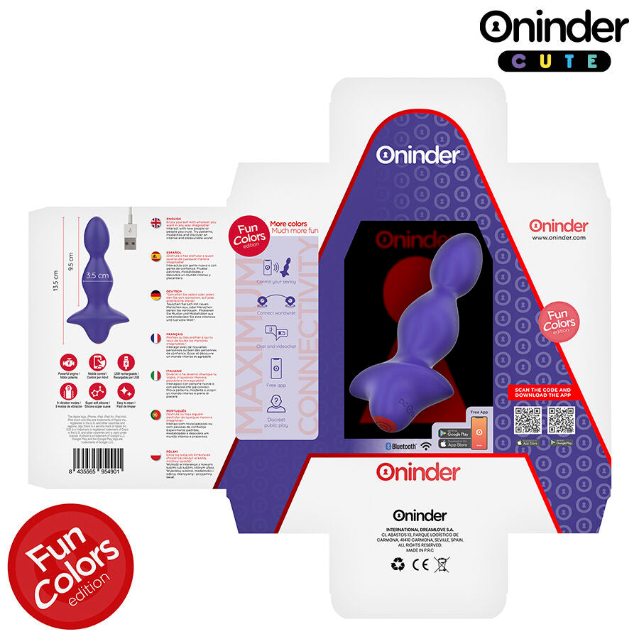 ONINDER CUTE - LOVE BUTT DILATATORE ANALE VIBRANTE  APP GRATUITA