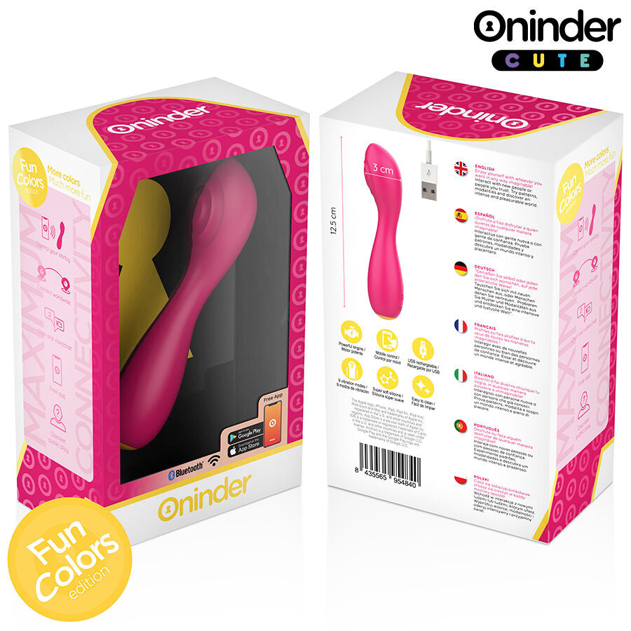 ONINDER CUTE - LOVE BUDDY VIBRATORE PUNTO G FUNZIONE TAPPING CON APP GRATUITA