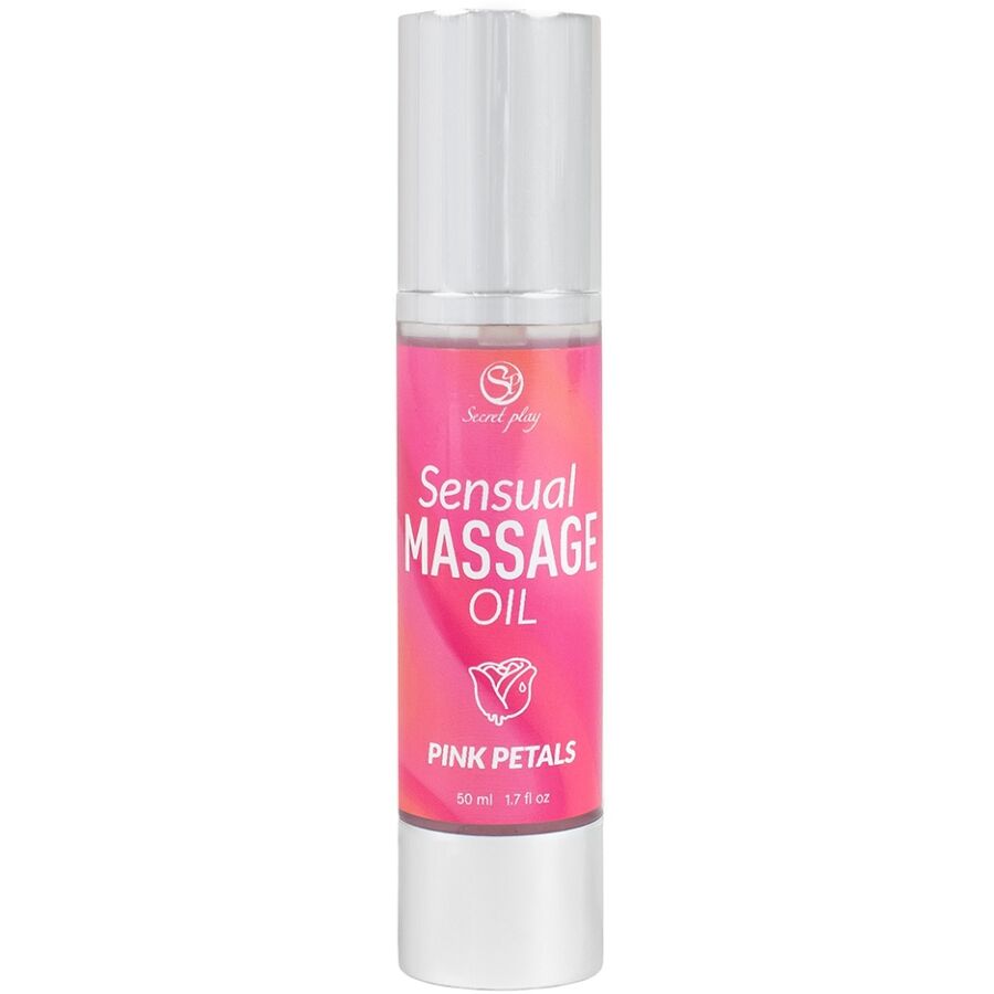 SECRETPLAY - OLIO DA MASSAGGIO AI PETALI ROSA 50 ML