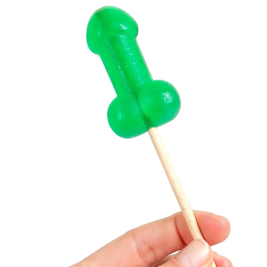 SECRETPLAY - LECCA-LECCA A FORMA DI PENE AROMA MENTA CON EFFETTO RINFRESCANTE