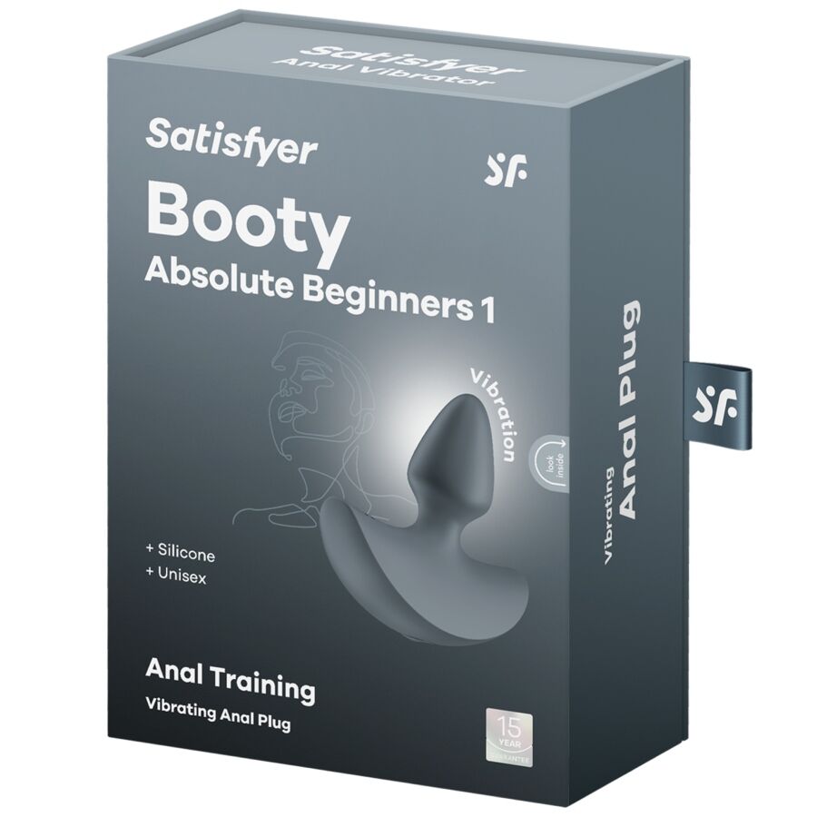 SATISFYER - BOOTY ABSOLUTE BEGINNERS PLUG ANALE VIBRANTE PER PRINCIPIANTI