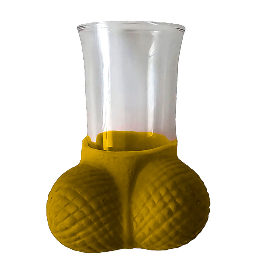 BICCHIERE TESTICOLI, DESIGN AUDACE E GLAMOUR, PERFETTO PER FESTE A TEMA ADULTO