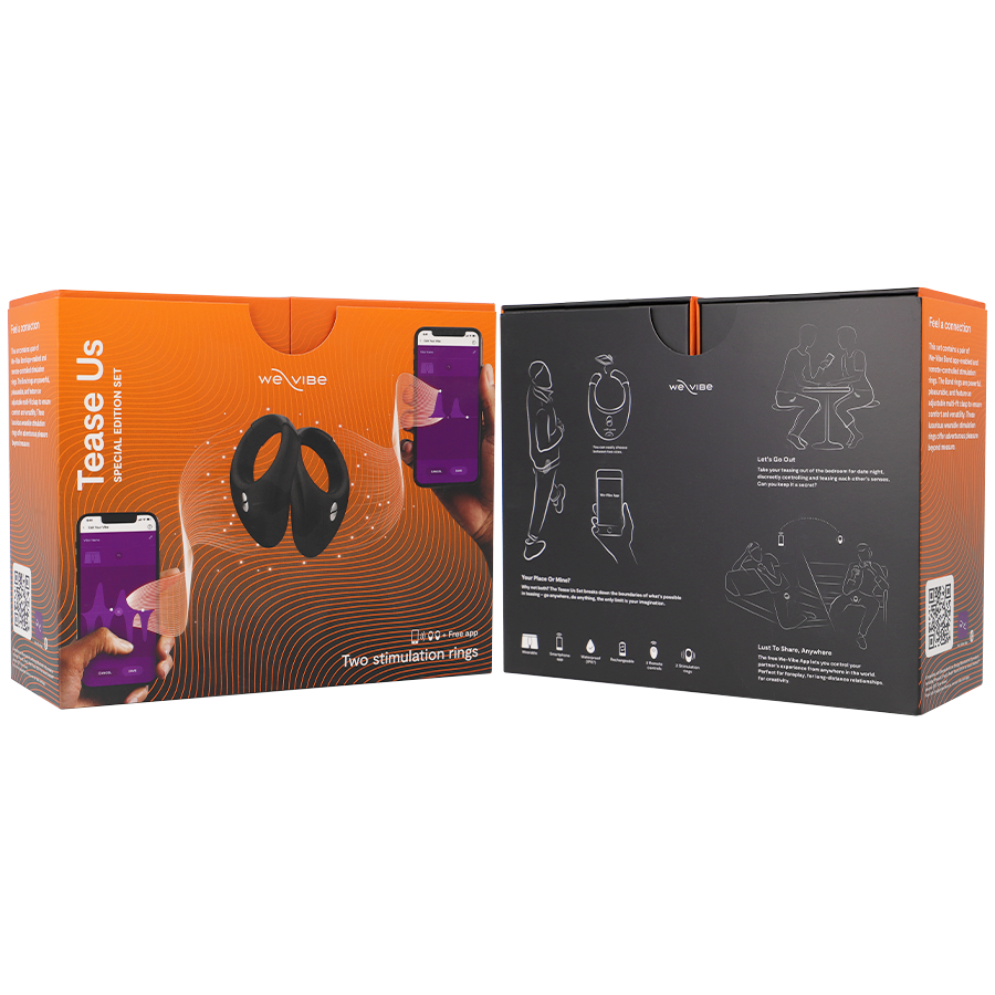 WE-VIBE - TEASE US SET DI ANELLI BOND + BOND CON APP