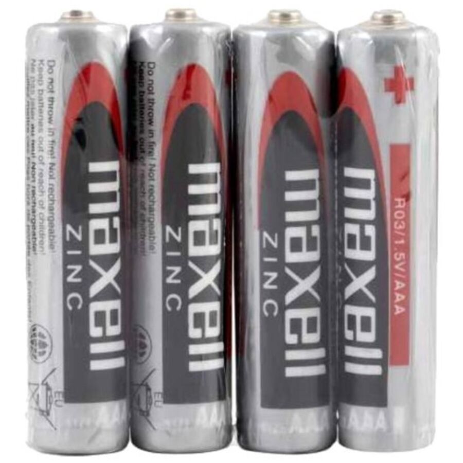 MAXELL - BATTERIA ALCALINA AAA R03 RETRATTILE*4