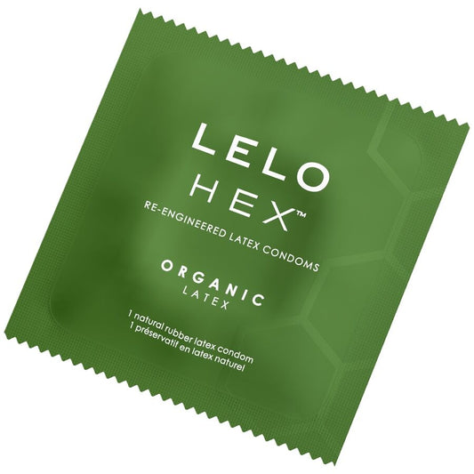 LELO - HEX ORGANIC PRESERVATIVO BIOLOGICO CONFEZIONE DA 36 PZ