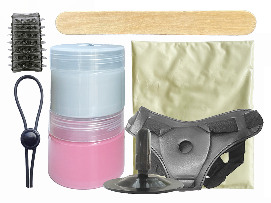 CLONEBOY - KIT CLONATONE DEL PENE CON DILDO E CINGHIA PER HARNESS