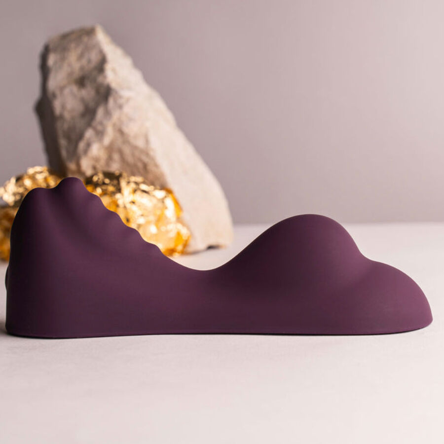 ROCKS-OFF - RUBY GLOW VIBRATORE DA SEDUTA SENZA MANI VIOLA