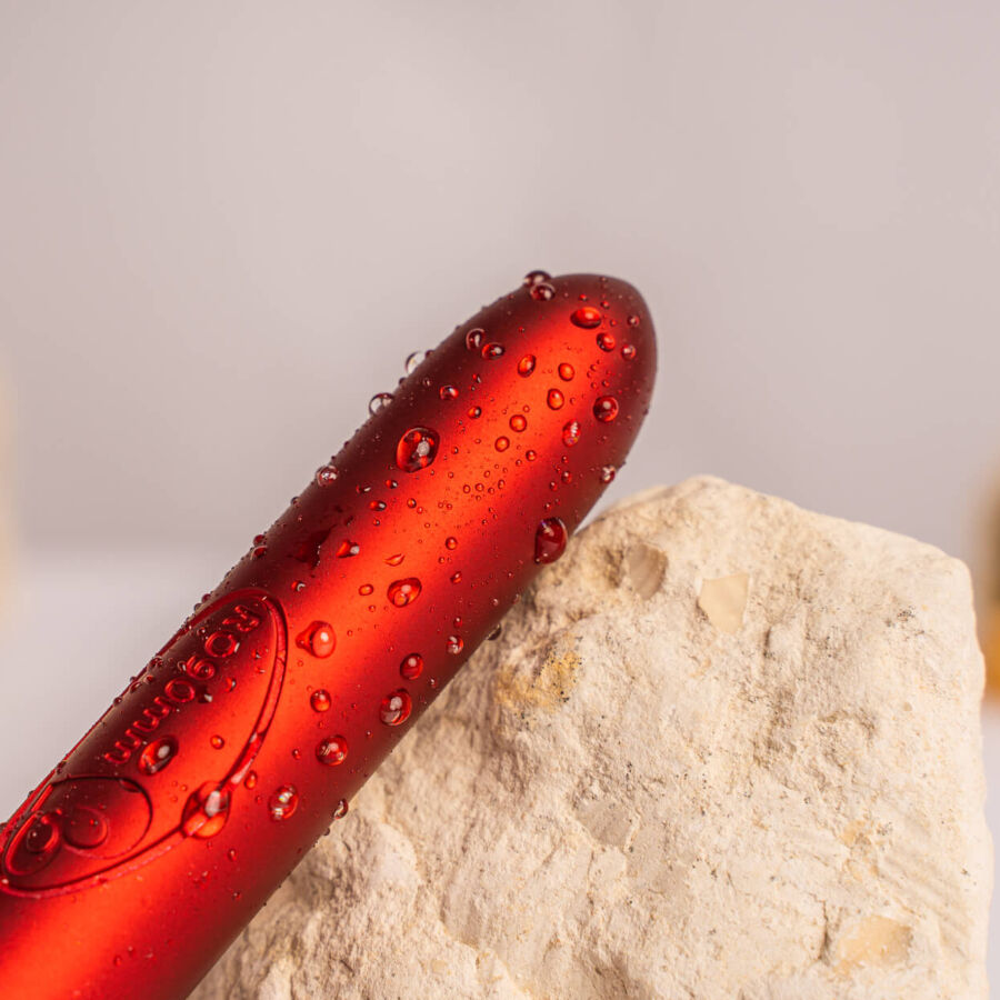 ROCKS-OFF - RO-90 SCARLET VELVET BULLET VIBRANTE ROSSO