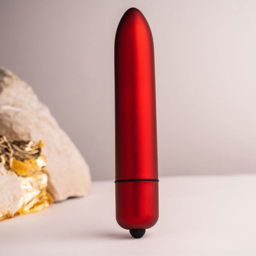 ROCKS-OFF - RO-160 ROUGE ALLURE BULLET VIBRANTE ROSSO