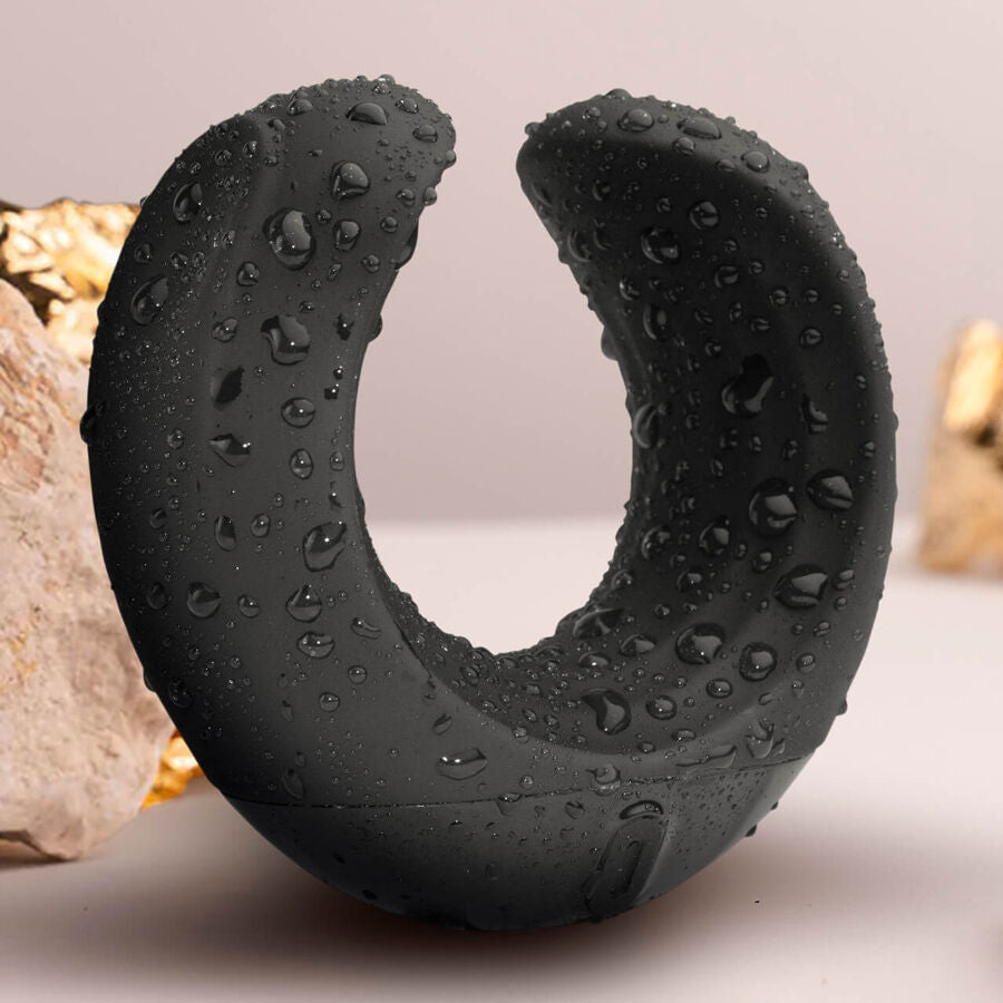 ROCKS-OFF - ECHO BLACK MASTURBATORE VIBRANTE DESIGN ERGONOMICO