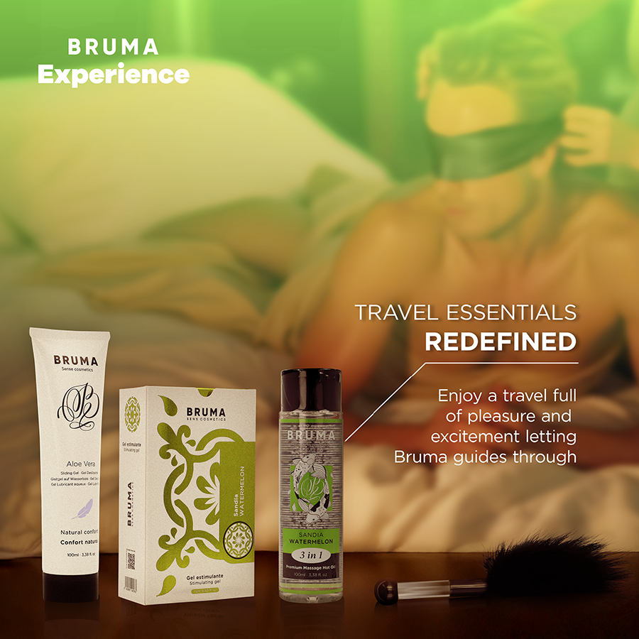 BRUMA XPERIENCE - KIT SWEET TEMPTATION ORGASM BOOSTER AROMA ANGURIA