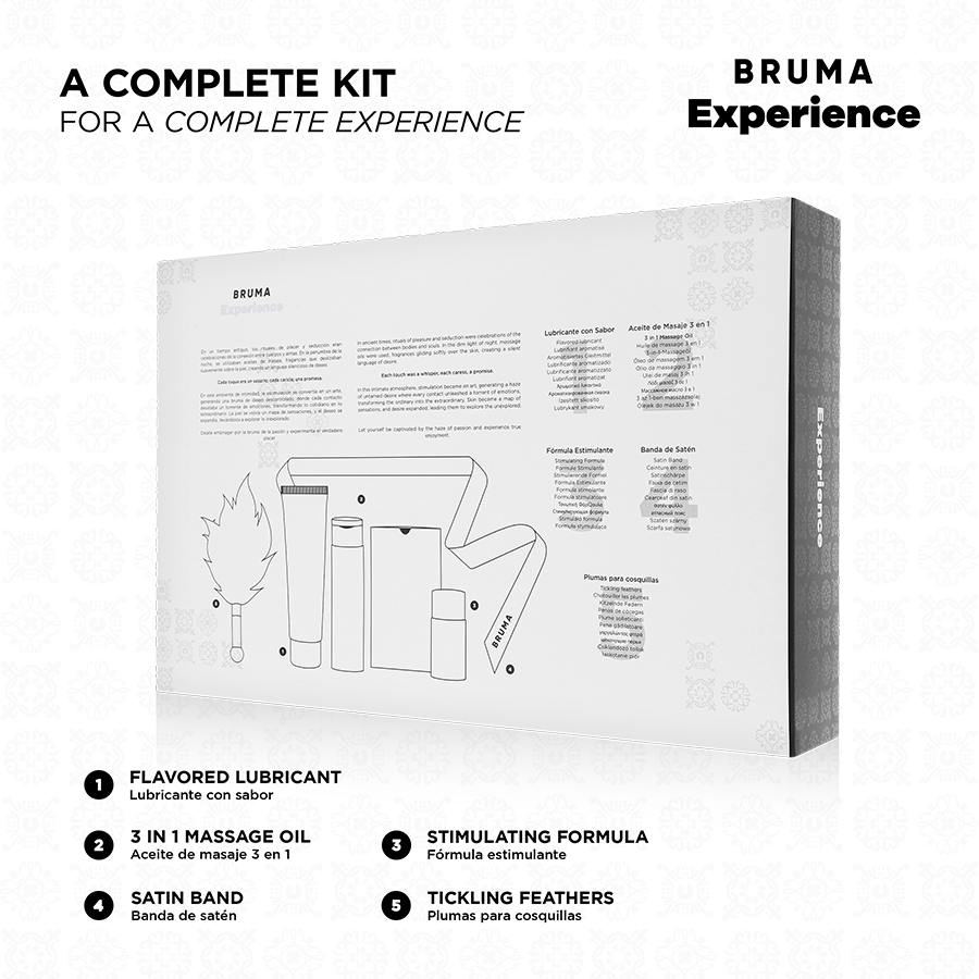 BRUMA XPERIENCE - KIT SWEET TEMPTATION ORGASM BOOSTER AROMA CUPCAKE