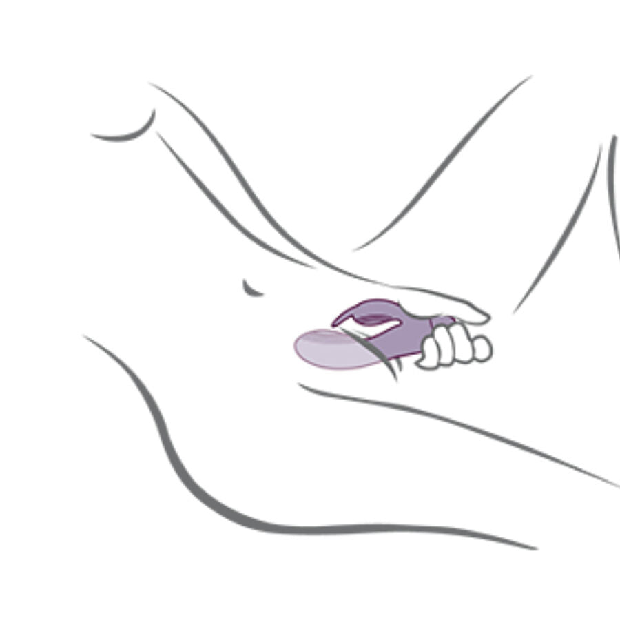 ROCKS-OFF - GLO-GIRL VIBRATORE RABBIT VIOLA
