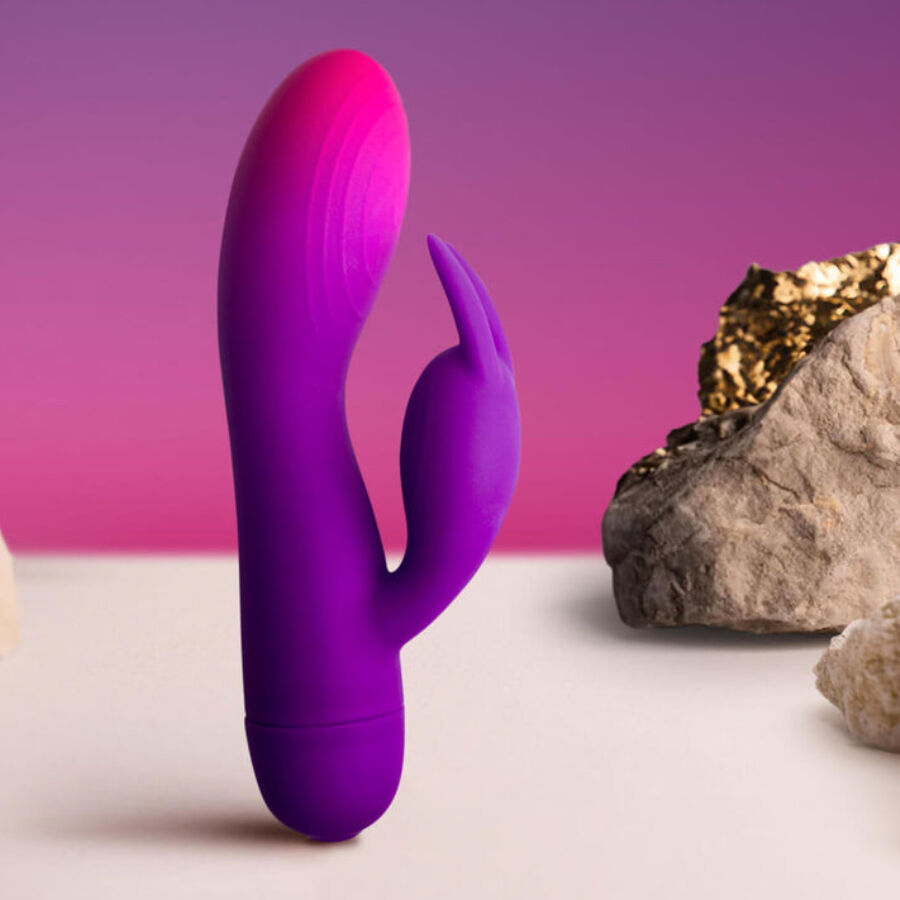 ROCKS-OFF - GLO-GIRL VIBRATORE RABBIT VIOLA
