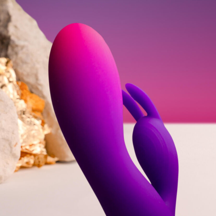 ROCKS-OFF - GLO-GIRL VIBRATORE RABBIT VIOLA