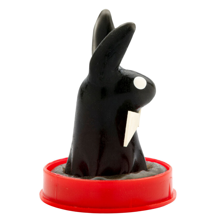 PRESERVATIVO DESIGN PLAYBOY, DIPINTO A MANO, STILE BOHÉMIEN