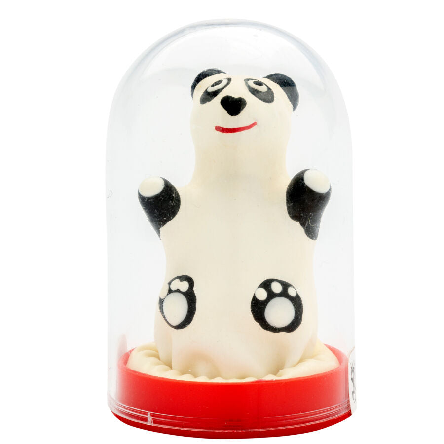 PRESERVATIVO DESIGN PANDA, DIPINTO A MANO, STILE BOHÉMIEN