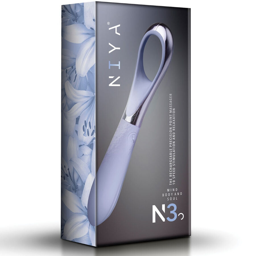NIYA - N3 MASSAGGIATORE VIBRATORE ERGONOMICO
