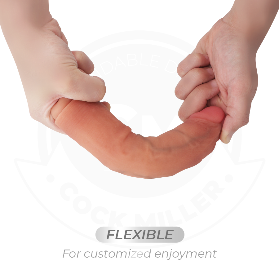 COCK MILLER - DILDO REALISTICO VIBRANTE CON VENTOSA E TELECOMANDO 19,5 CM