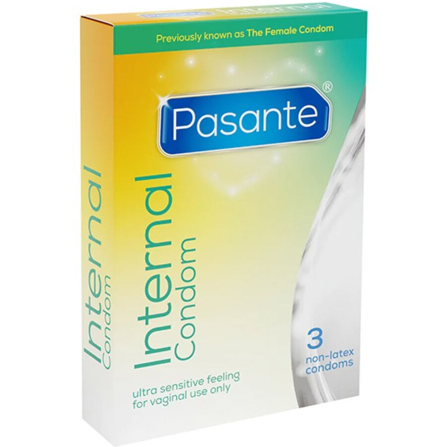 PASANTE - INTERNAL PRESERVATIVI FEMMINILI INTERNI SENZA LATTICE 3 PZ