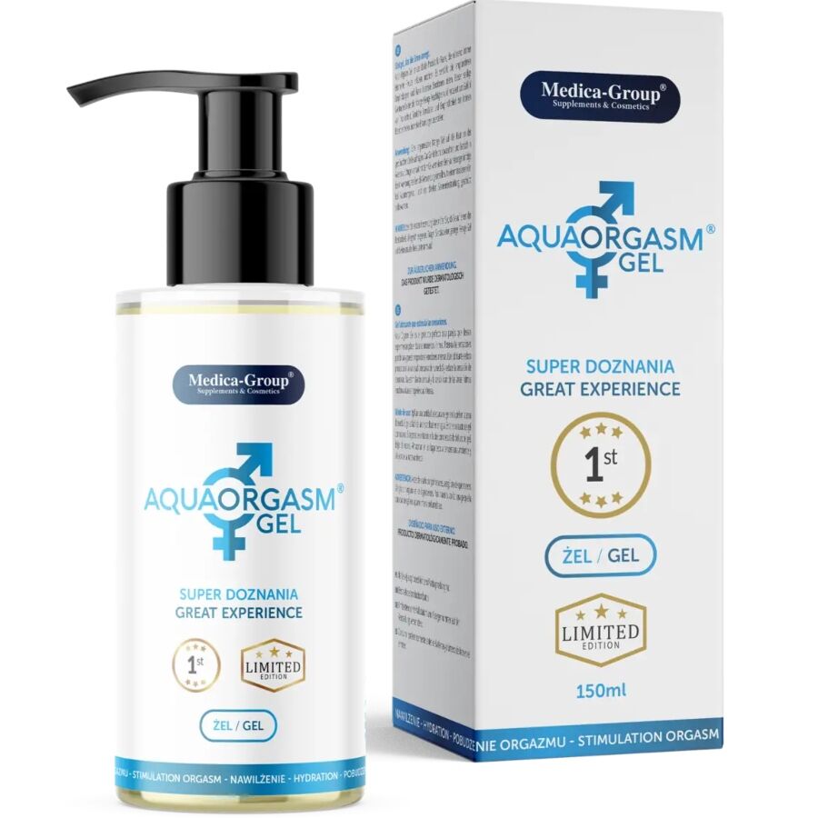 MEDICA GROUP - AQUA ORGASM GEL INTIMO SENSIBILIZZANTE 150 ML