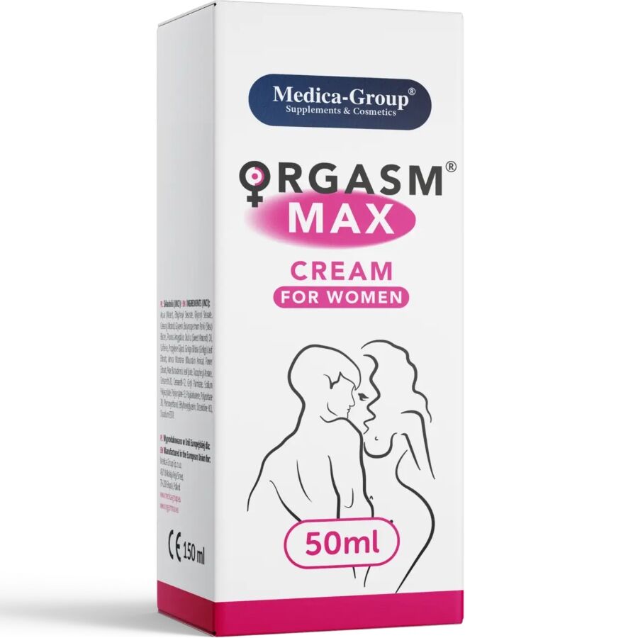 MEDICA GROUP - ORGASM MAX CREMA SENSIBILIZZANTE INTIMA DONNA 50 ML