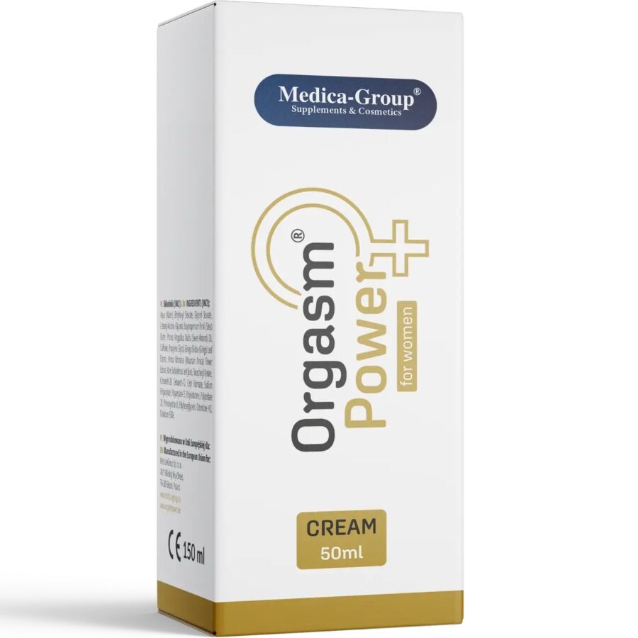 MEDICA GROUP - ORGASM POWER CREMA INTENSIFICANTE SENSIBILIZZANTE DONNA 50 ML