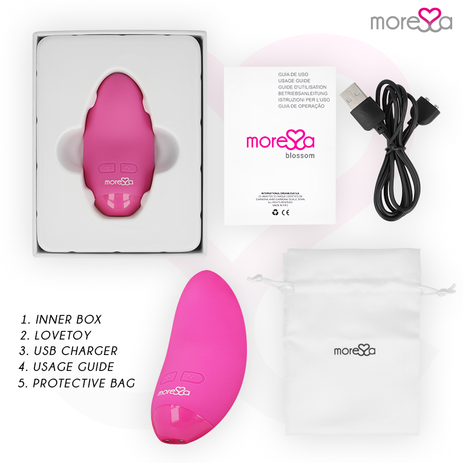 MORESSA - BLOSSOM MINI MASSAGGIATORE ROSA