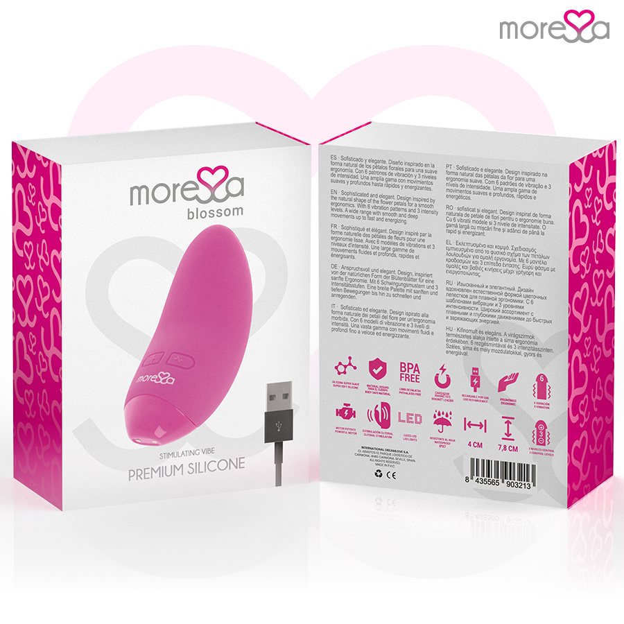 MORESSA - BLOSSOM MINI MASSAGGIATORE  ROSA