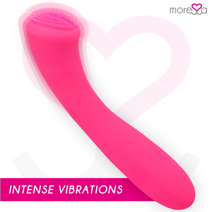 MORESSA - CELSO MASSAGGIATORE  SILICONE RICARICABILE ROSA