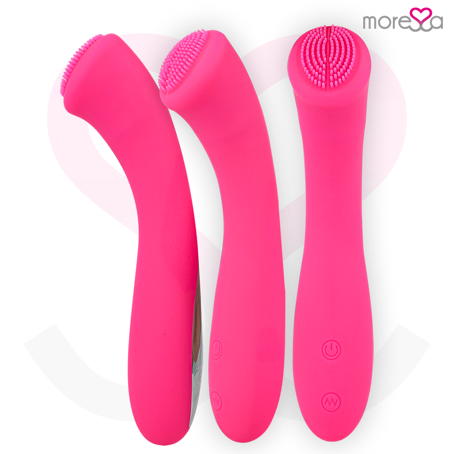 MORESSA - CELSO MASSAGGIATORE SILICONE RICARICABILE ROSA