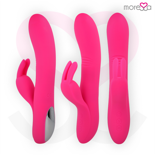 MORESSA -  ETHAN VIBRATORE IN  SILICONE RICARICABILE ROSA