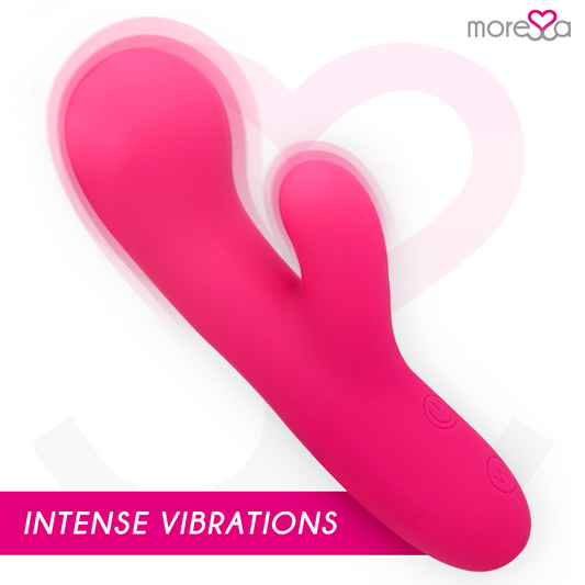 MORESSA - JERRY VIBRATORE IN SILICONE RICARICABILE ROSA