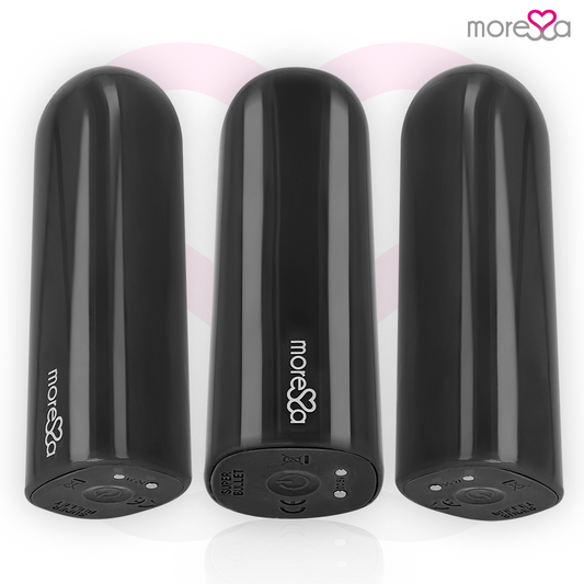 MORESSA -  NIX   BULLET VIBRANTE CON TELECOMANDO NERO