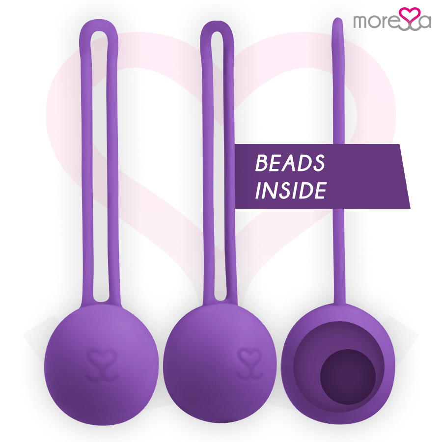 MORESSA - OSIAN ONE PREMIUM PALLINA CINESE IN SILICONE VIOLA