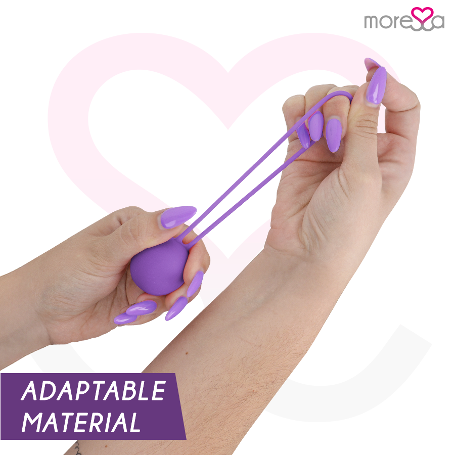 MORESSA - OSIAN ONE PREMIUM PALLINA CINESE IN SILICONE VIOLA