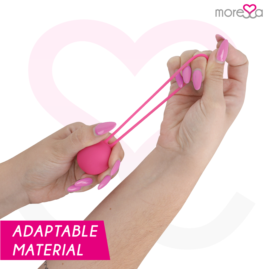 MORESSA - OSIAN ONE PREMIUM PALLINA CINESE IN SILICONE ROSA