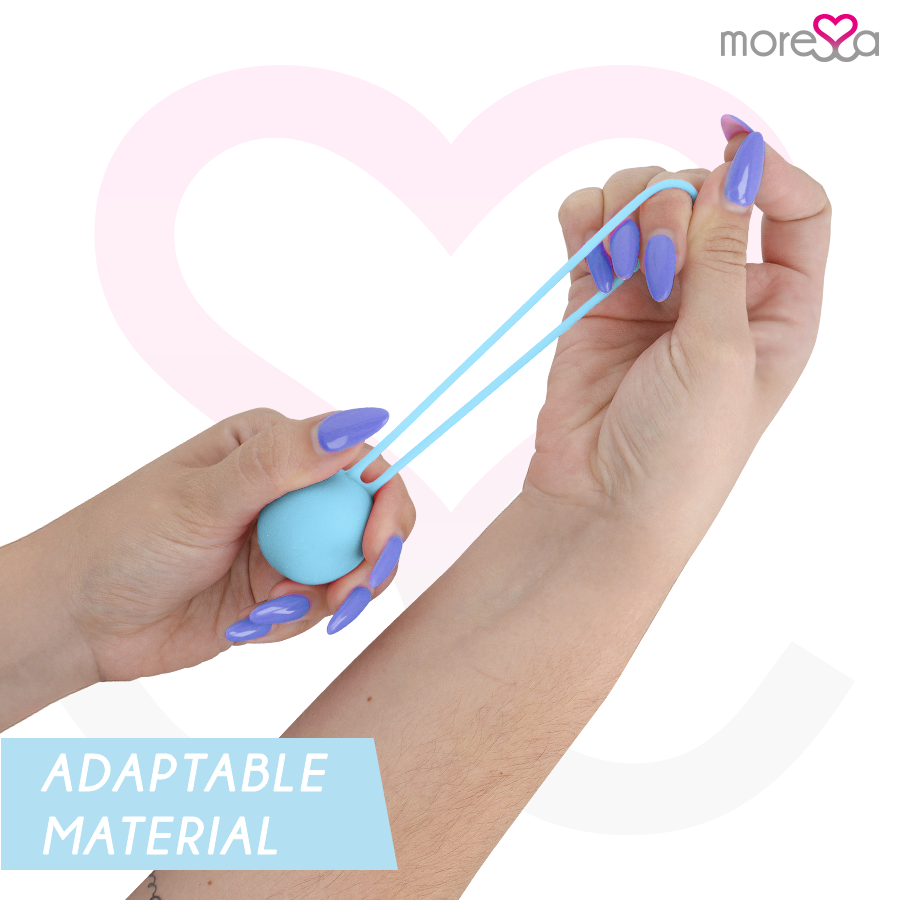 MORESSA - OSIAN ONE PREMIUM PALLINA CINESE IN SILICONE TURCHESE