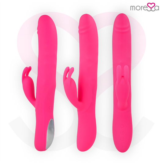 MORESSA - SOMER VIBRATORE PREMIUM CON ROTAZIONE MULTIPLA