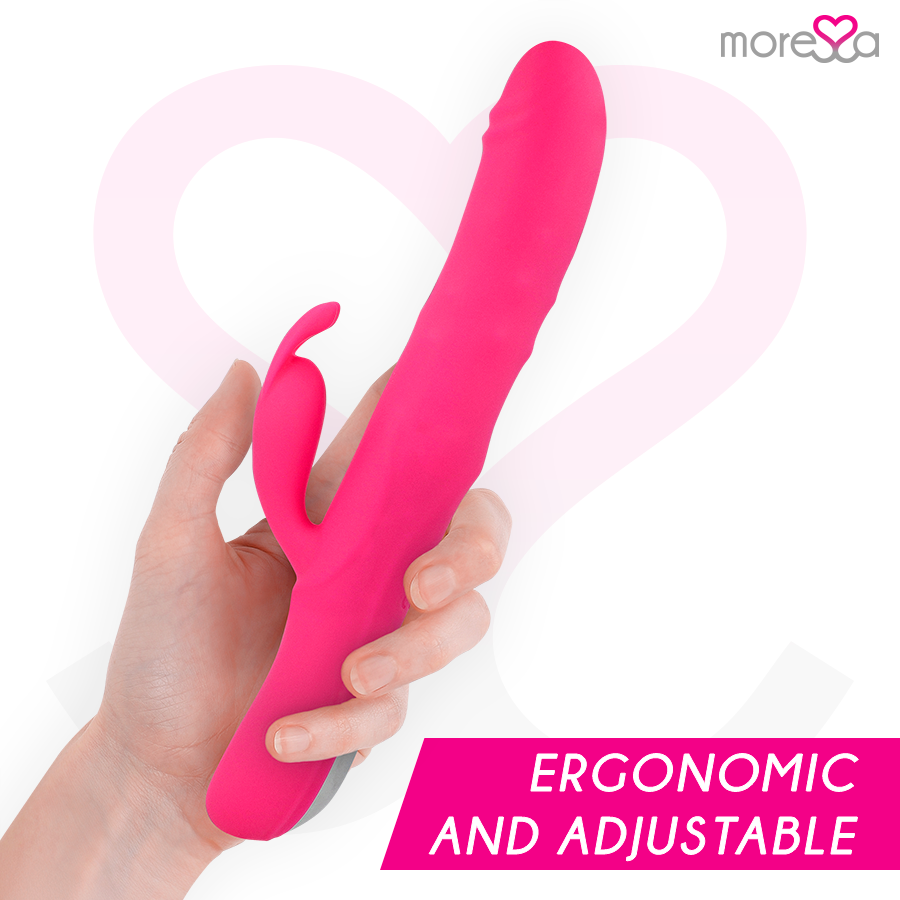 MORESSA - WARREN VIBRATORE ROTATORE IN SILICONE
