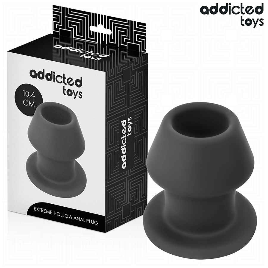 PLUG ANALE CAVO 10 CM, STRUTTURA HOLLOW, SILICONE MEDICALE