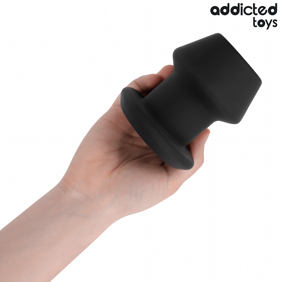 PLUG ANALE CAVO 10 CM, STRUTTURA HOLLOW, SILICONE MEDICALE