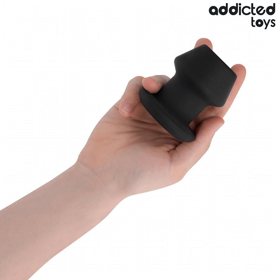 PLUG ANALE CAVO 7,5 CM, SILICONE MEDICO MORBIDO, BASE ERGONOMICA