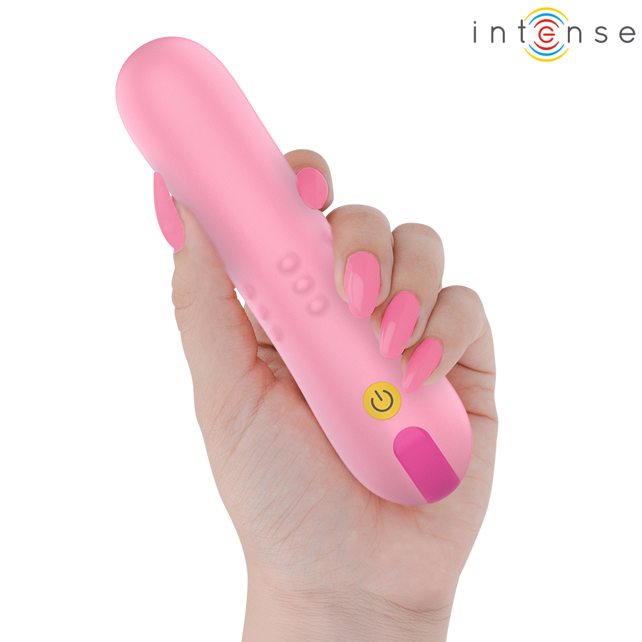 VIBRATORE ROLLING BALL, DOPPIA STIMOLAZIONE ROTANTE E VIBRAZIONE, SILICONE MEDICALE, RICARICA USB