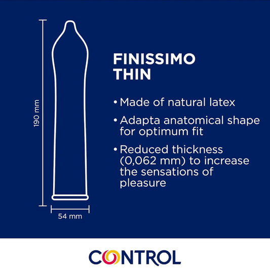 CONTROL ADAPTA SENSO - PRESERVATIVI  144 UNITA'