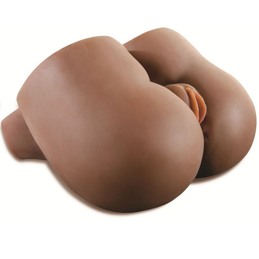 EXTREME TOYZ - FUCK ME SILLY MASTURBATORE REALISTICO VAGINA E ANO  COLORE SCURO