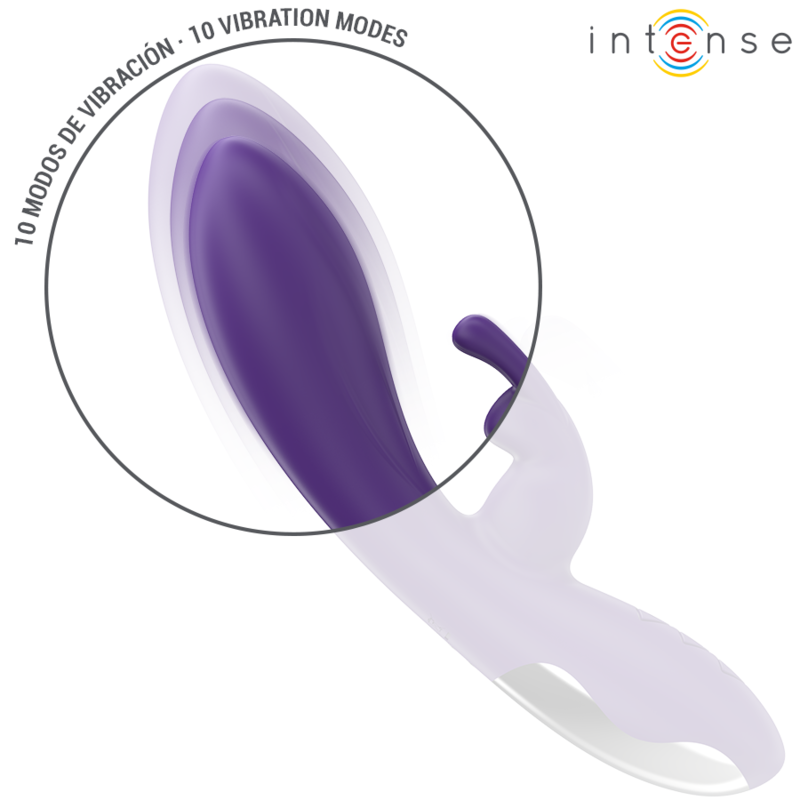 INTENSE - RANDALL VIBRATORE  RABBIT 10 MODALITA' DI VIBRAZIONE VIOLA