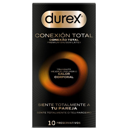 DUREX - TOTAL CONNECTION ULTRA FINE PLUS PRESERVATIVI ULTRA SOTTILI SENZA LATTICE 10 PZ