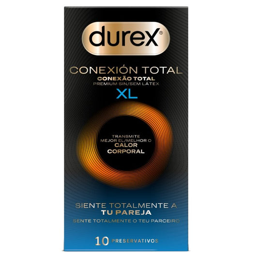 DUREX - TOTAL CONNECTION XL ULTRA FINE PLUS PRESERVATIVI ULTRA SOTTILI SENZA LATTICE 10 PZ